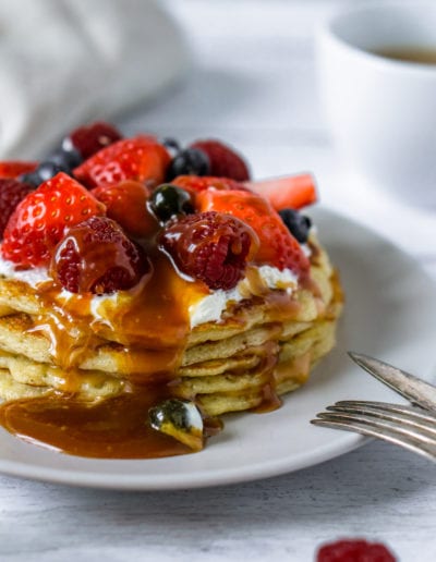 Strawberry Pancakes Food Styling London