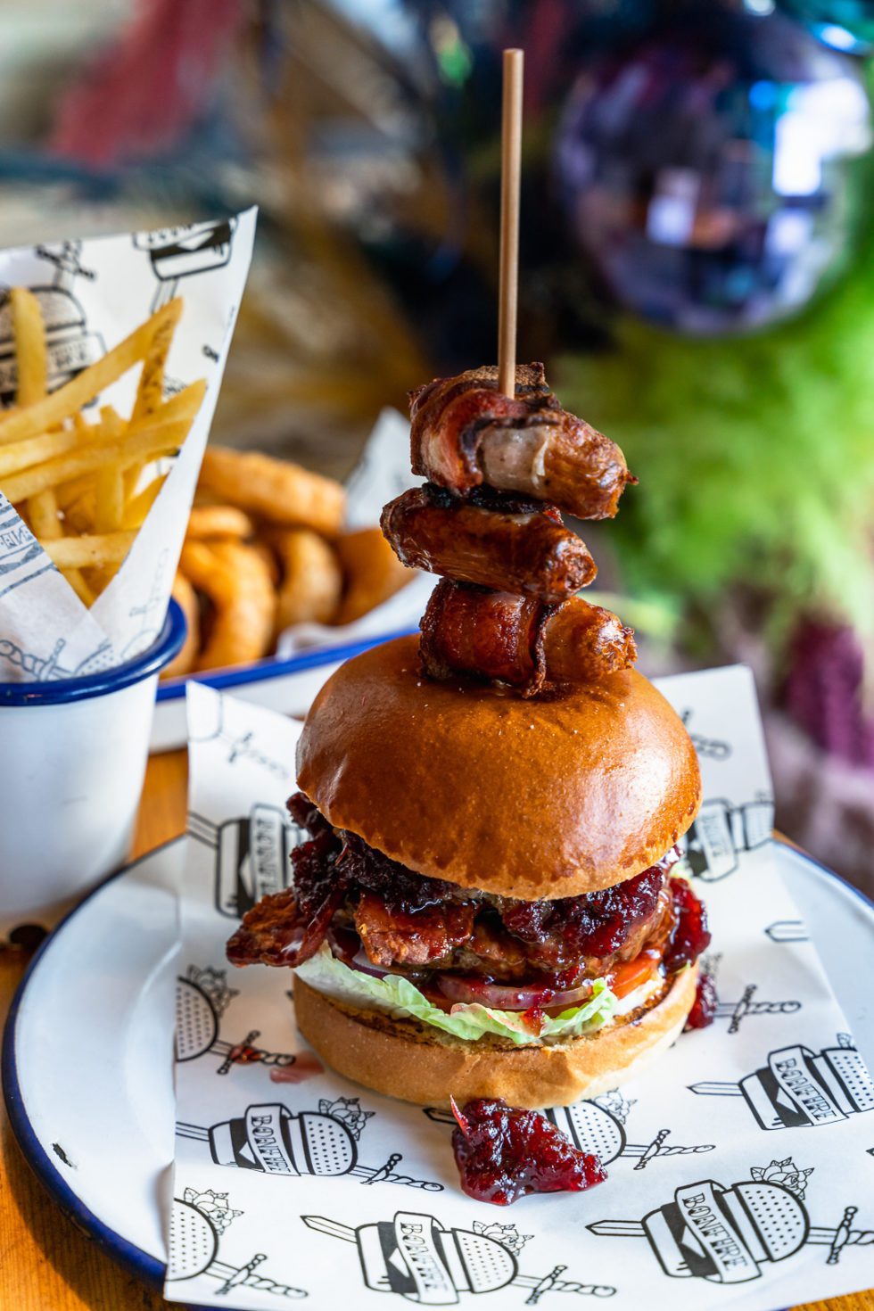 Shooting the Festive Burger at Bonfire A Dash A Splash Shooting the Festive Burger at Bonfire A Dash A Splash