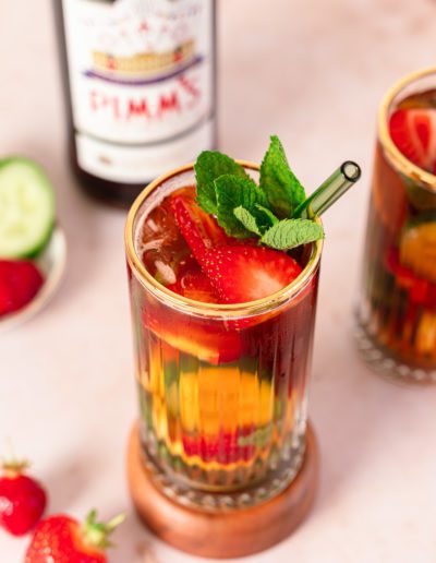 Classic Pimms Summer Cocktail Photography Stoke Newington