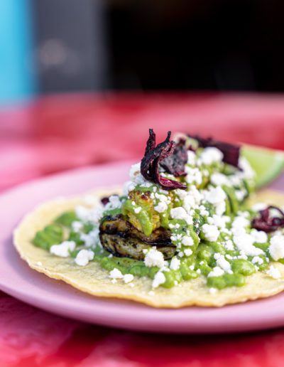 Vegetarian Tacos Photography in Dalston