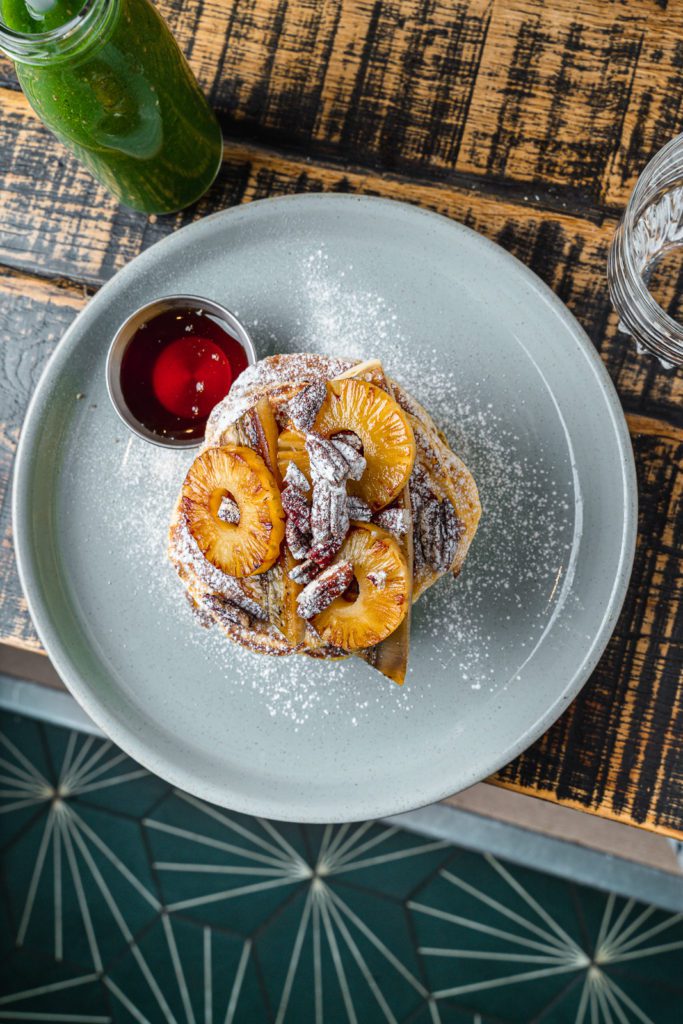 Pineapple Pancakes in Canary Wharf